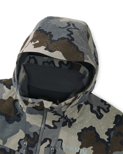 KUIU Kutana Gale Force Hooded Jacket | Ash