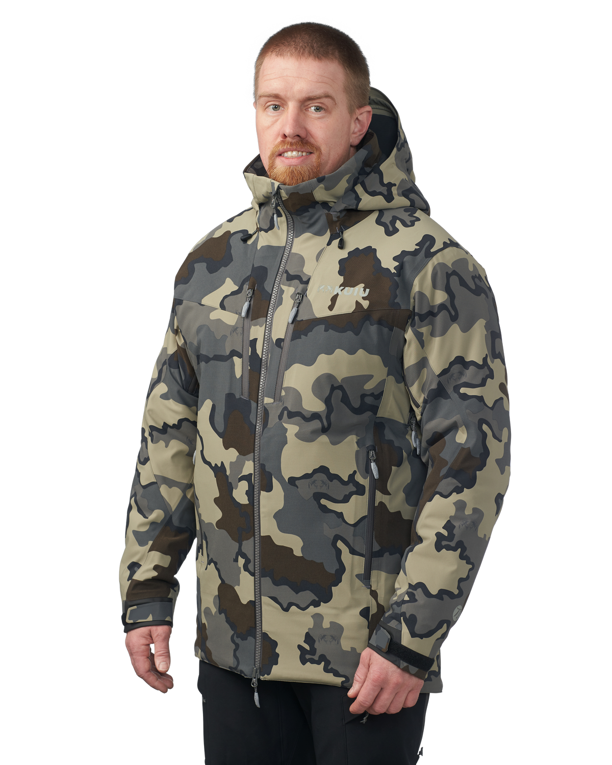 KUIU Kutana Gale Force Hooded Jacket | Ash
