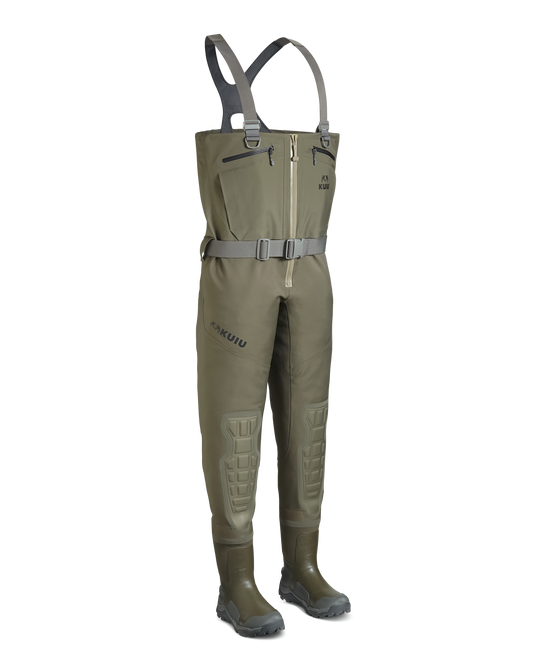 KUIU PRO HD Flex Zip Wader | Ash