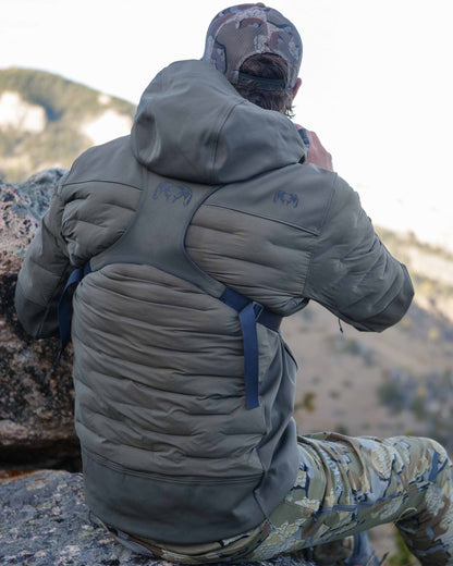 Axis Thermal Hybrid Hooded Jacket | Verde