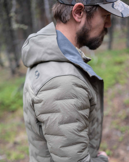 Axis Thermal Hybrid Hooded Jacket | Verde