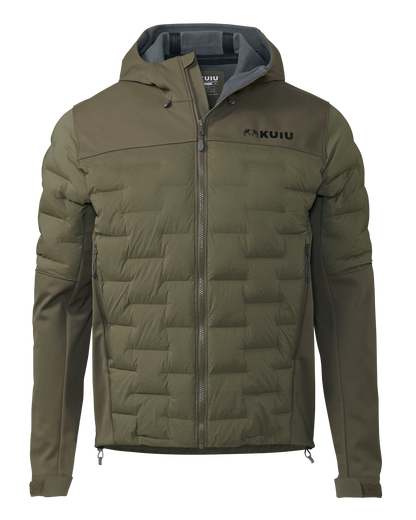 Axis Thermal Hybrid Hooded Jacket | Vias