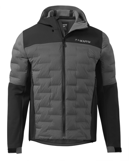 Axis Thermal Hybrid Hooded Jacket | Vias