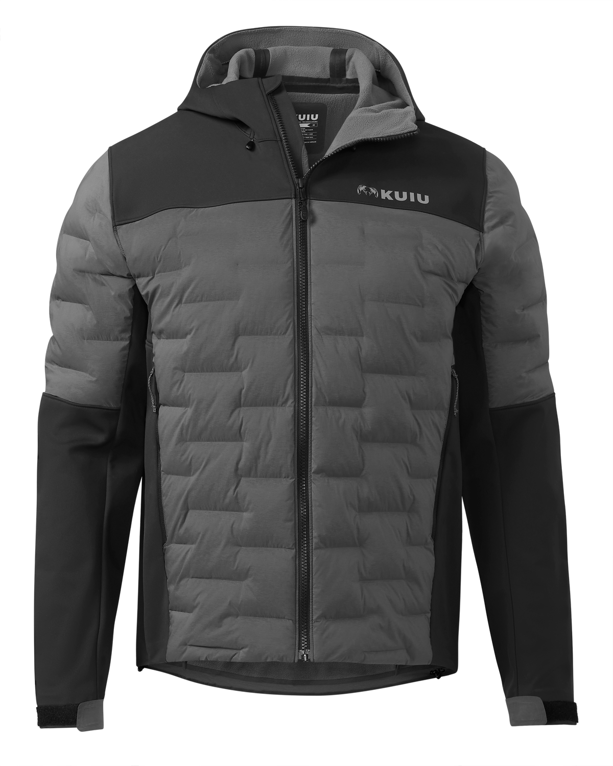Axis Thermal Hybrid Hooded Jacket | Verde
