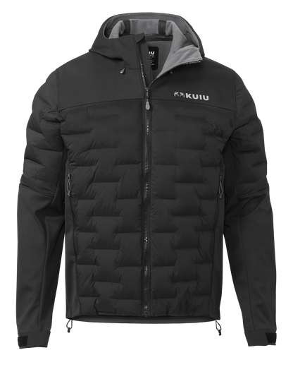 Axis Thermal Hybrid Hooded Jacket | Vias