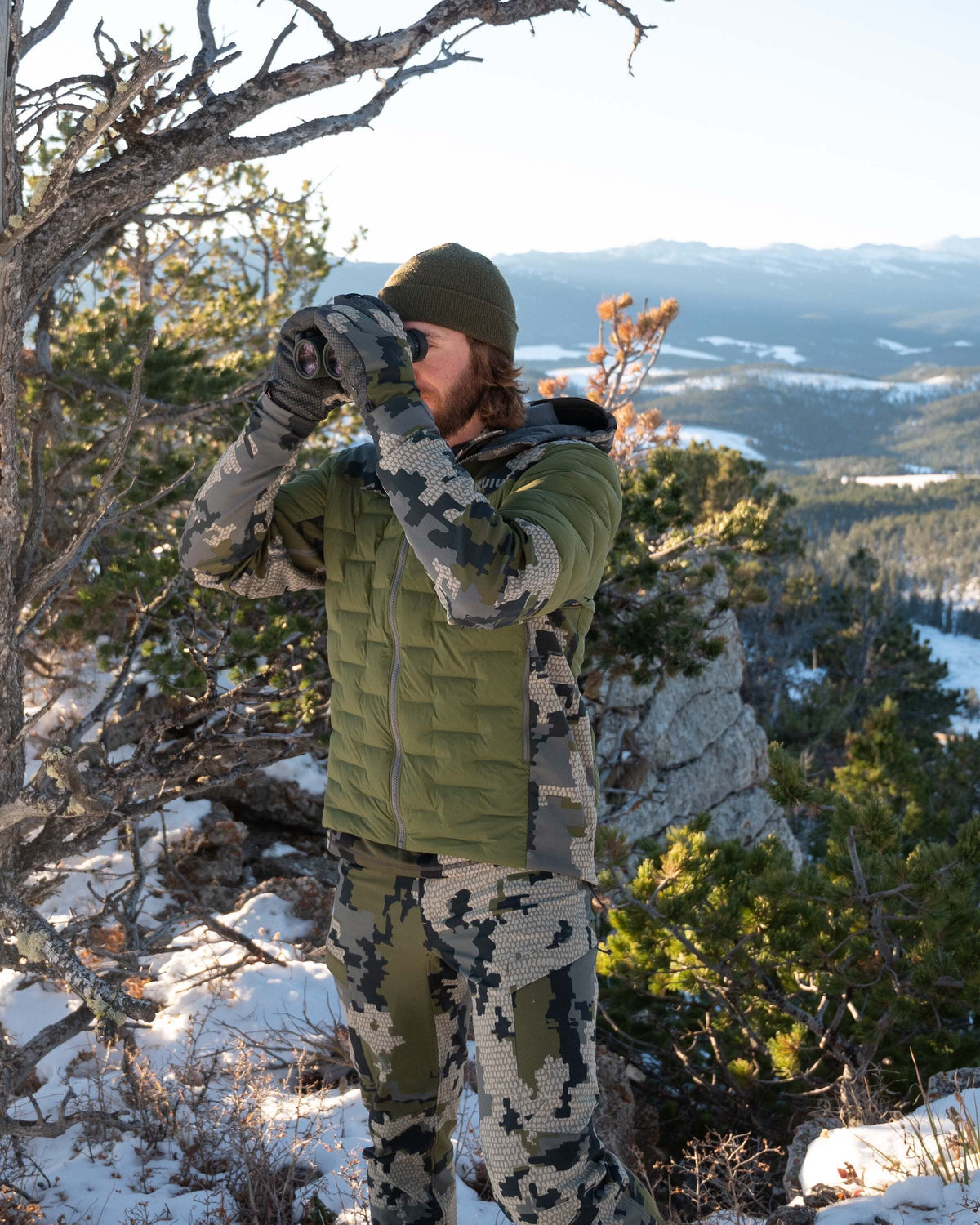 Axis Thermal Hybrid Hooded Jacket | Vias