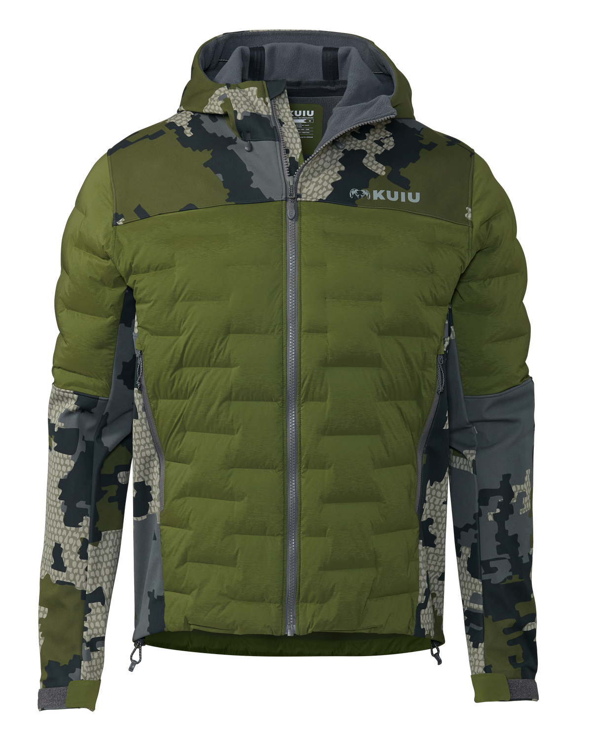 Axis Thermal Hybrid Hooded Jacket | Vias