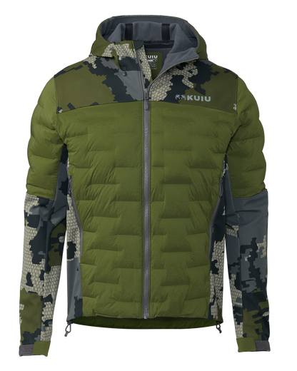 Axis Thermal Hybrid Hooded Jacket | Vias