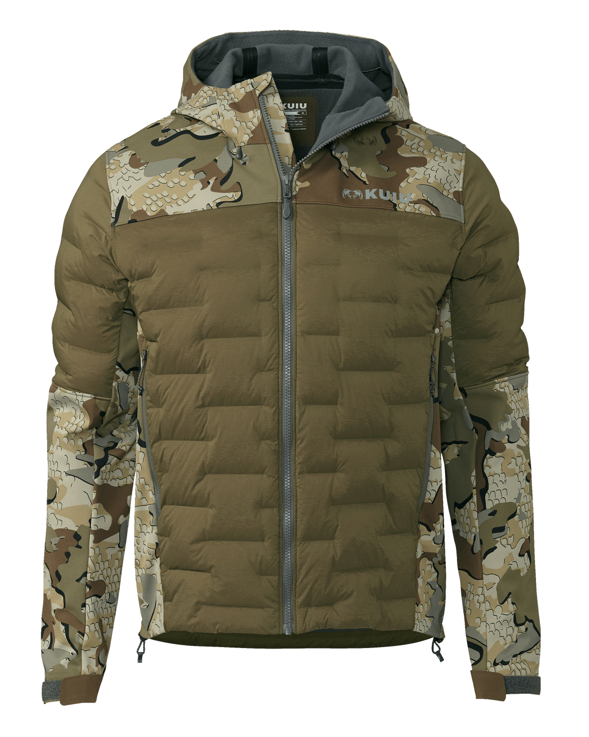 Axis Thermal Hybrid Hooded Jacket | Vias