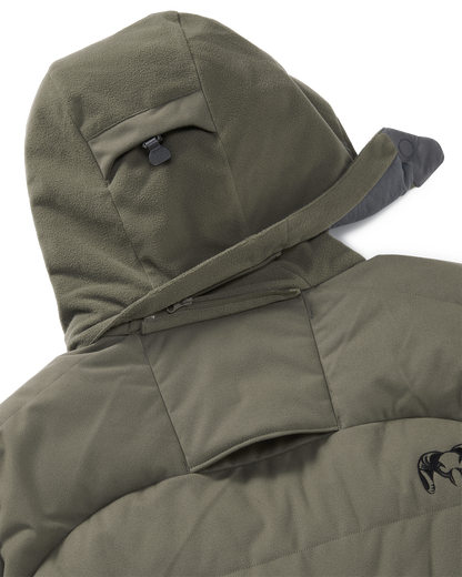 Outlet Super Down Haven Hooded Jacket | Ash