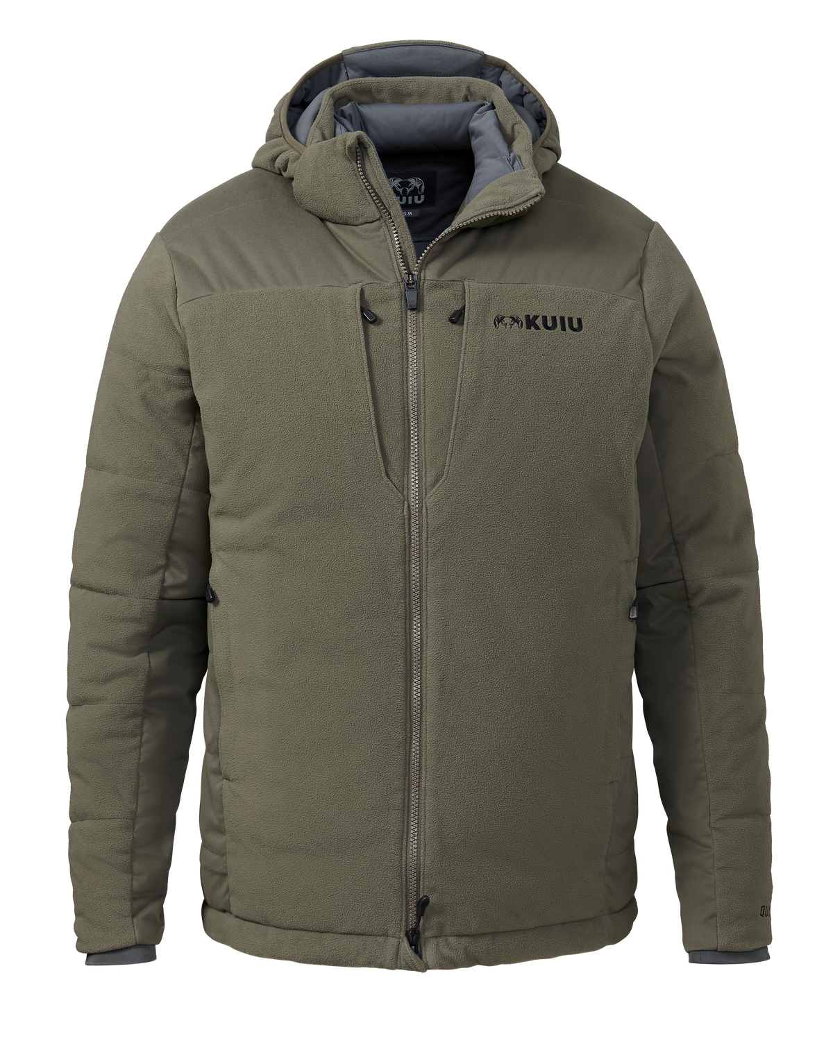 Outlet Super Down Haven Hooded Jacket | Ash