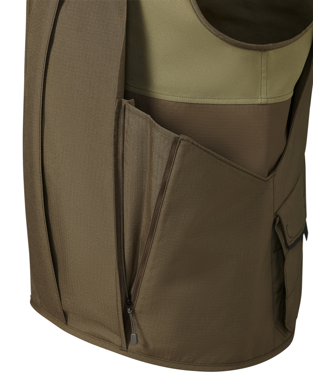 Core Upland Vest | Khaki/Blaze Orange