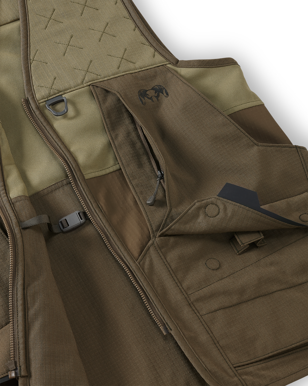 Core Upland Vest | Khaki/Blaze Orange