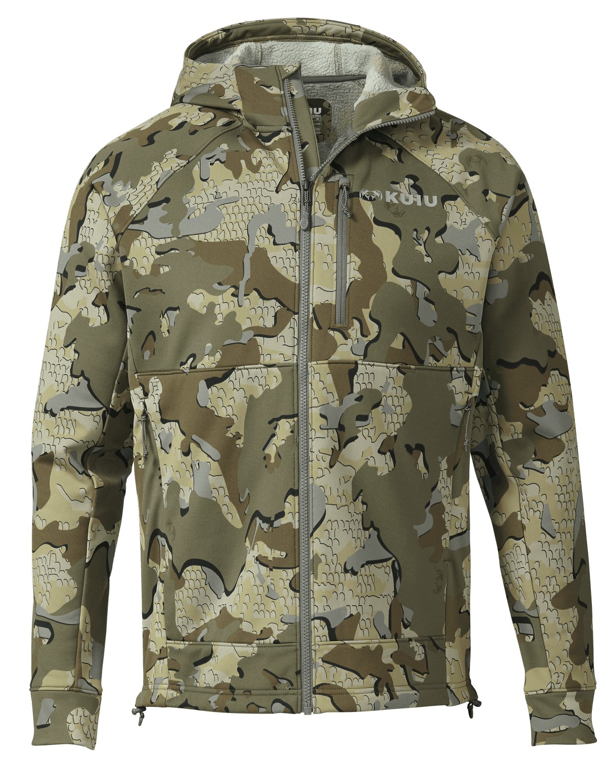 StrongFleece 275 Full Zip Hoodie | Ash