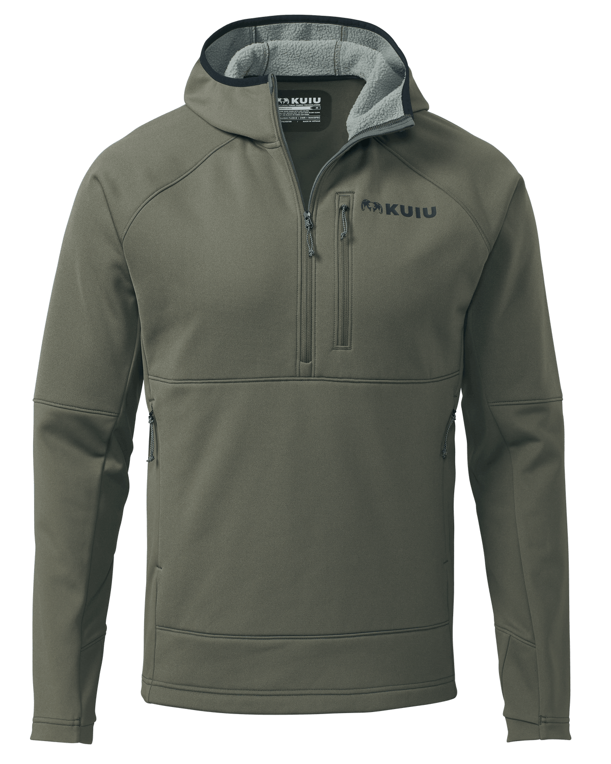 StrongFleece 235 Zip-T Hoodie | Gunmetal
