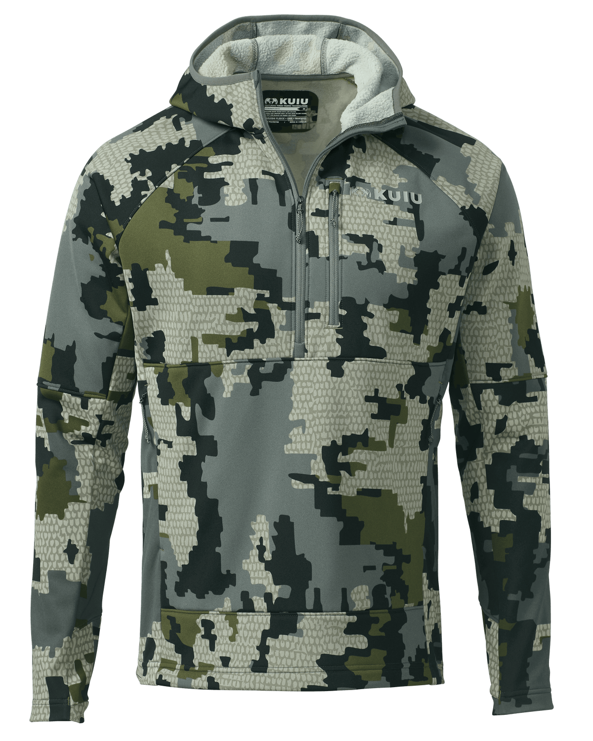StrongFleece 235 Zip-T Hoodie | Gunmetal