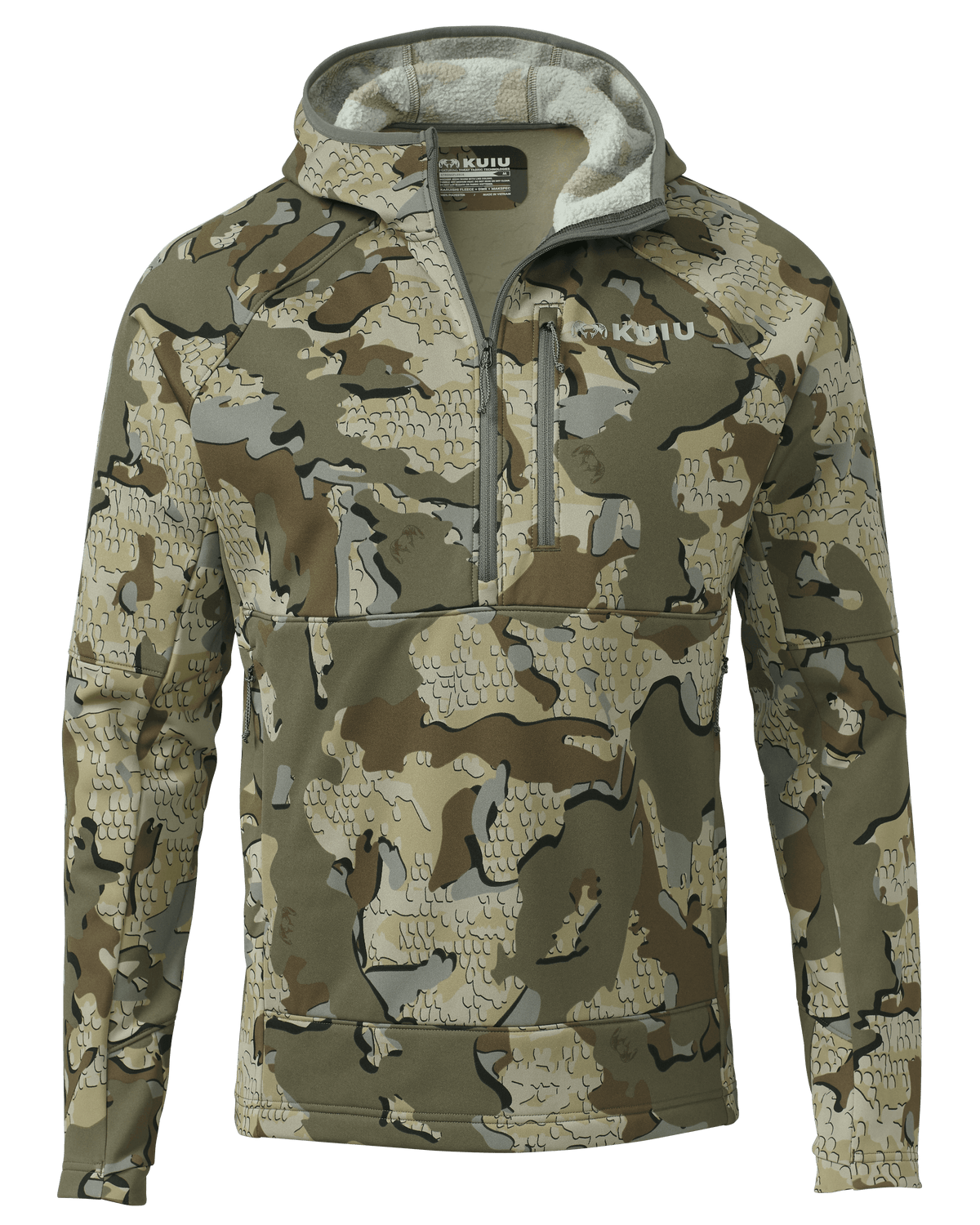 StrongFleece 235 Zip-T Hoodie | Gunmetal