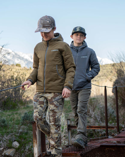 Youth Reversible Versa Jacket | Verde