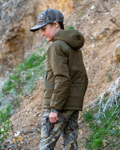 Youth Reversible Versa Jacket | Verde