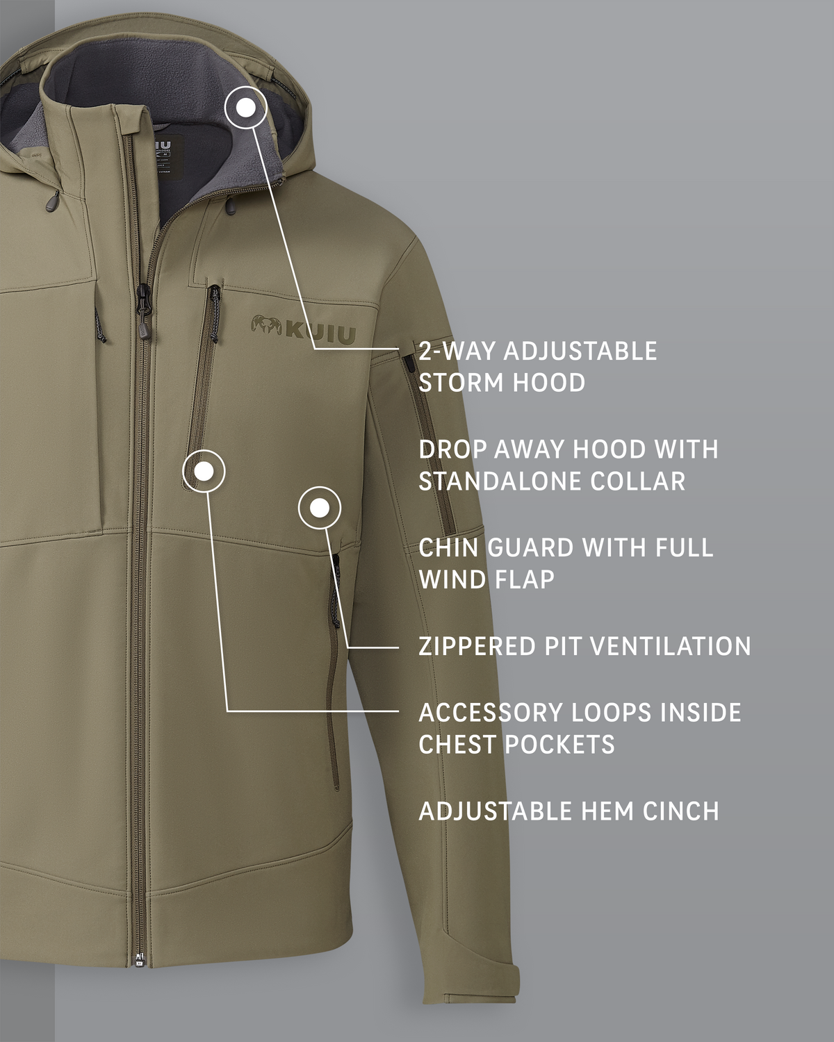 Guide PRO Hooded Jacket | Verde