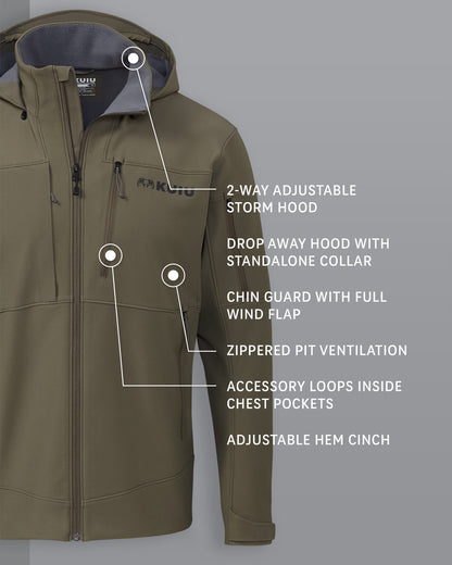 Guide PRO Hooded Jacket | Blaze Orange