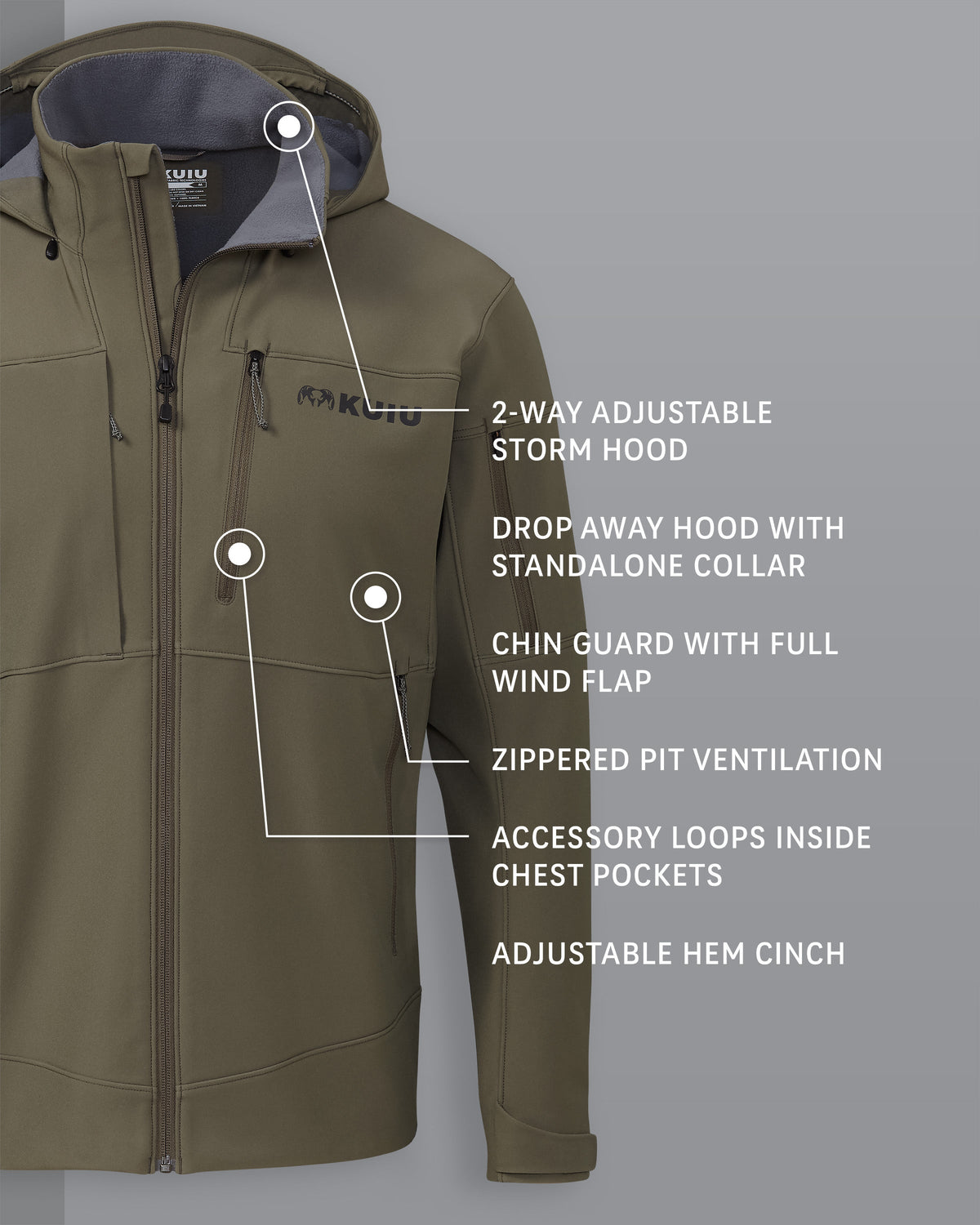 Guide PRO Hooded Jacket | Verde