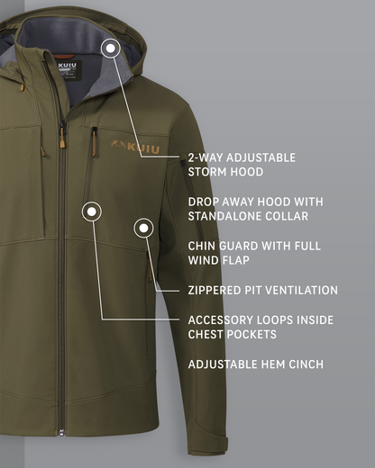 Guide PRO Hooded Jacket | Verde