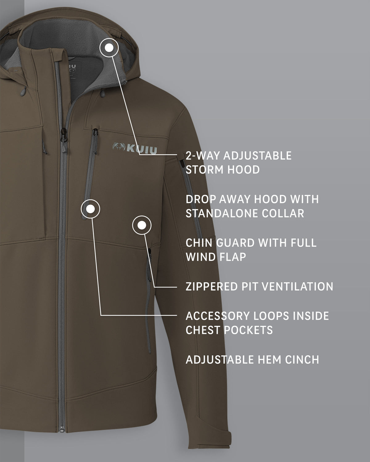 Guide PRO Hooded Jacket | Blaze Orange