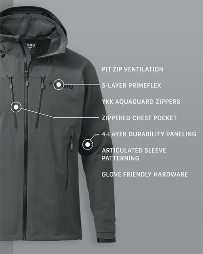Yukon TR Rain Jacket | Verde