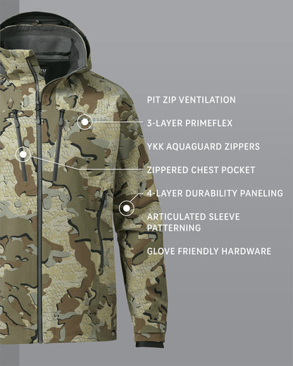 Yukon TR Rain Jacket | Verde
