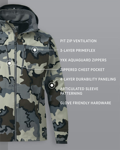 Yukon TR Rain Jacket | Ash