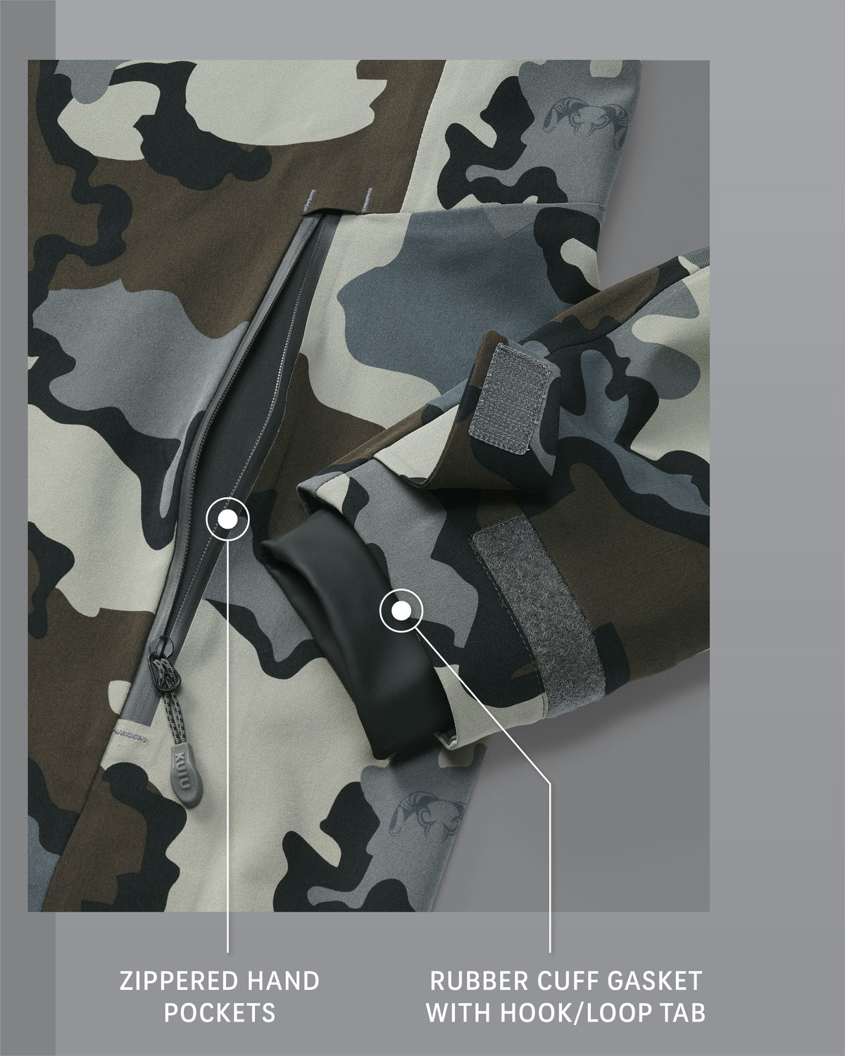 Yukon TR Rain Jacket | Verde