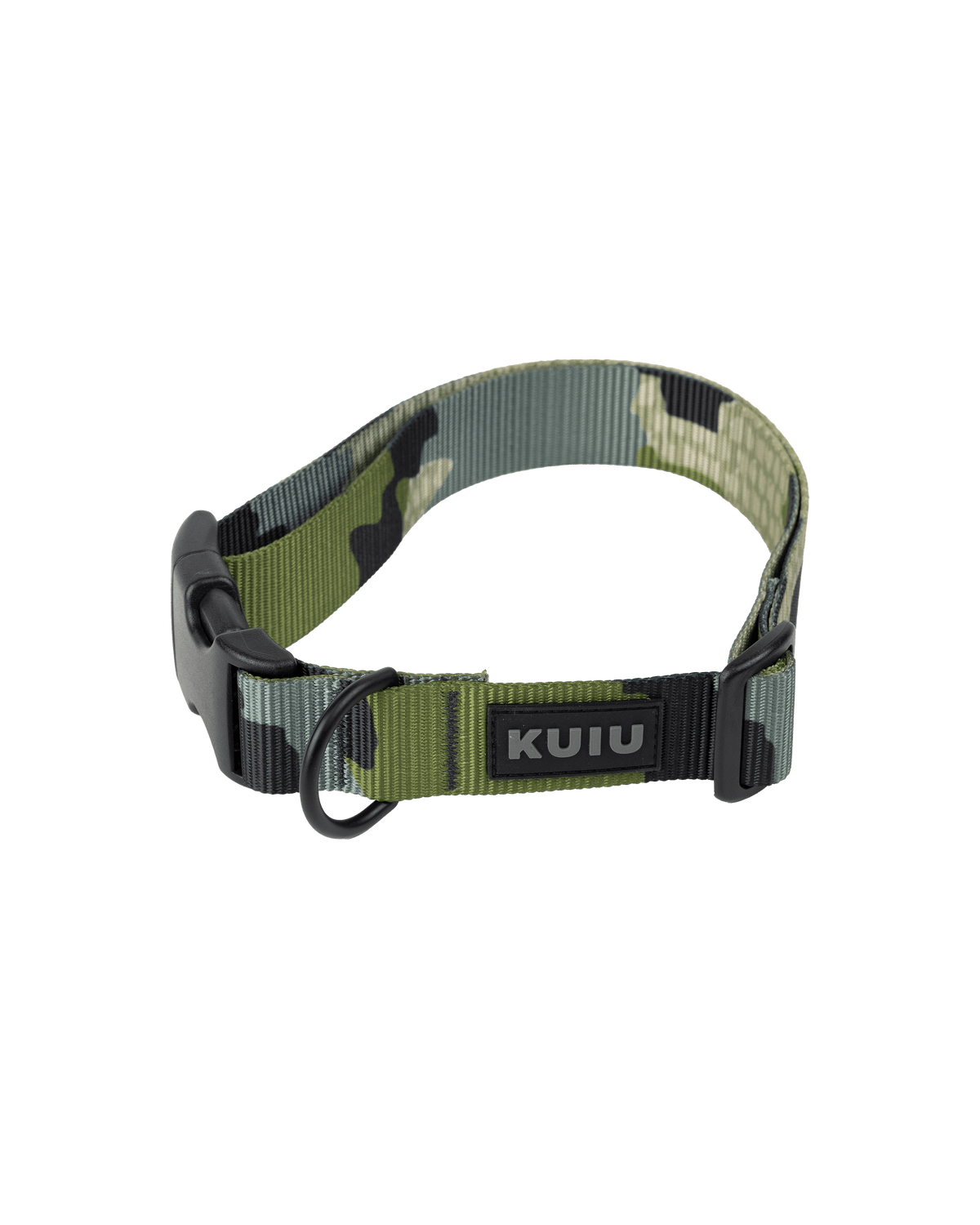 Camo Webbing Dog Collar | Vias
