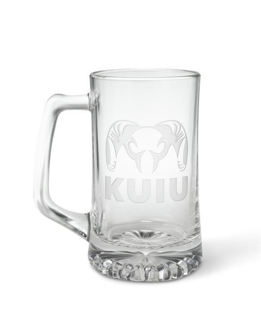 KUIU Engraved Beer Mug | Clear