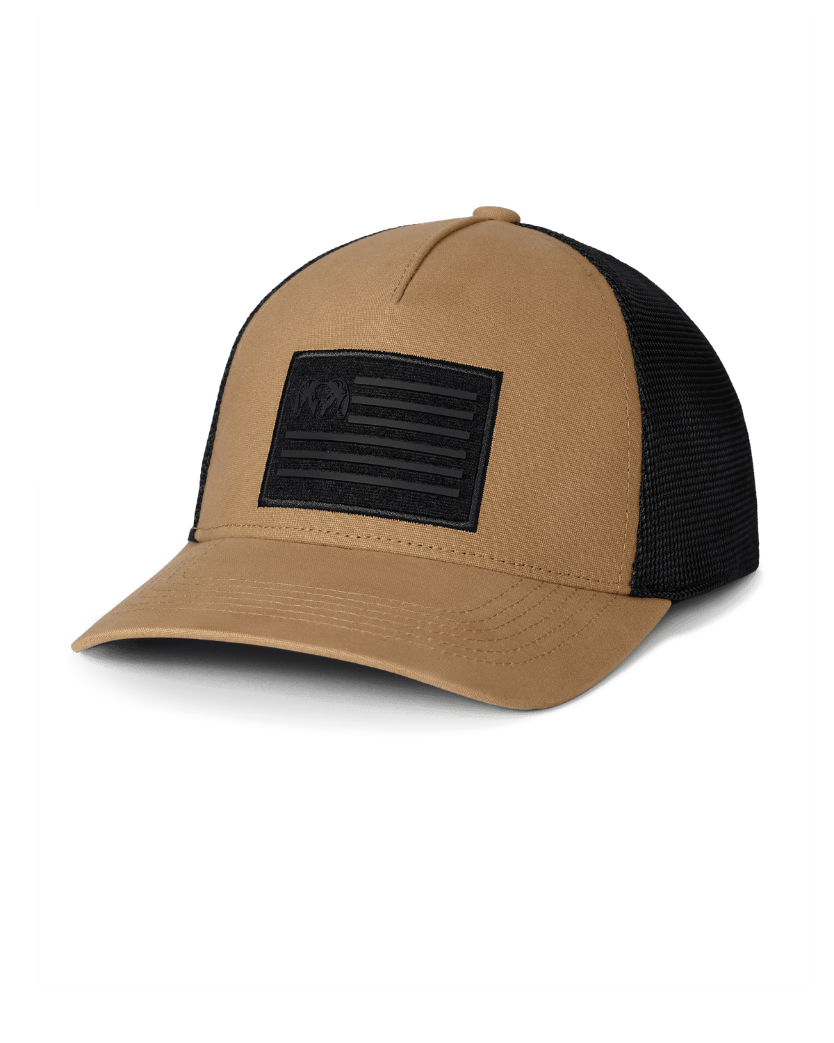 Welded Flag Patch Hat | Olive/Black