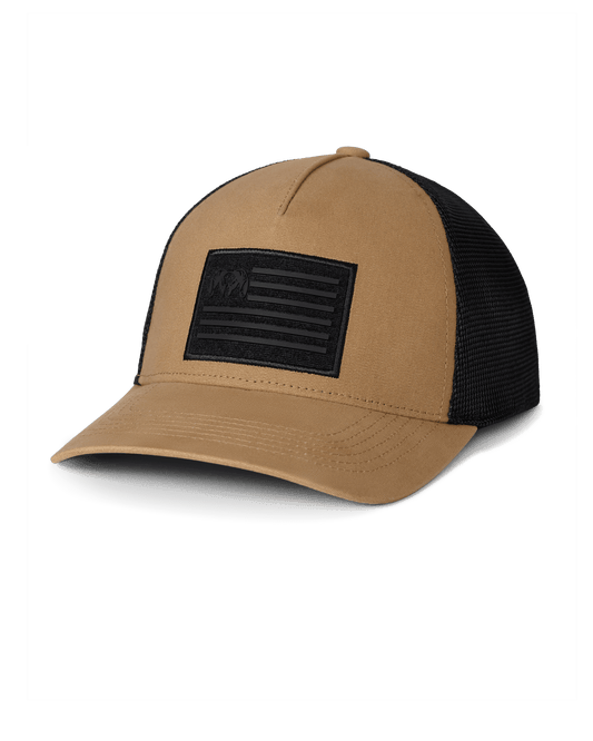 Welded Flag Patch Hat | Mustard/Black