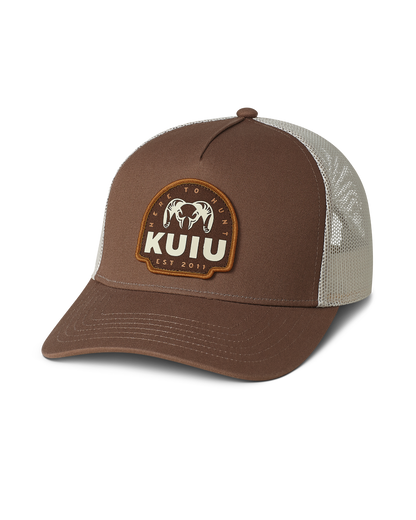KUIU Here to Hunt Woven Patch Hat | Olive/Tan