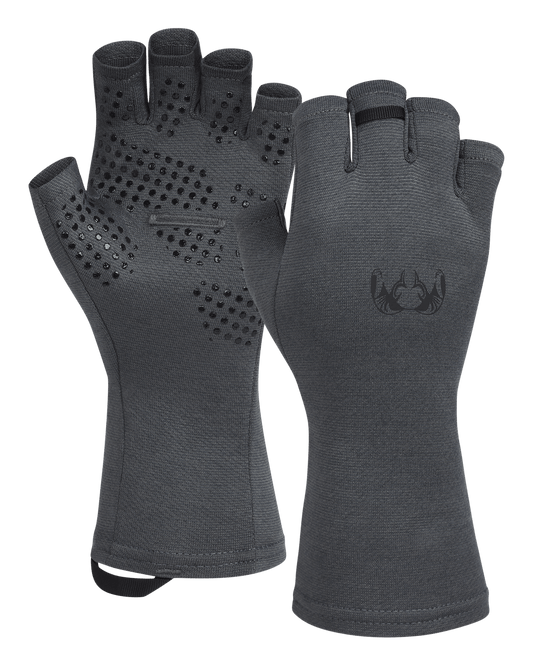 Outlet ULTRA Merino 210 Fingerless Glove | Gunmetal