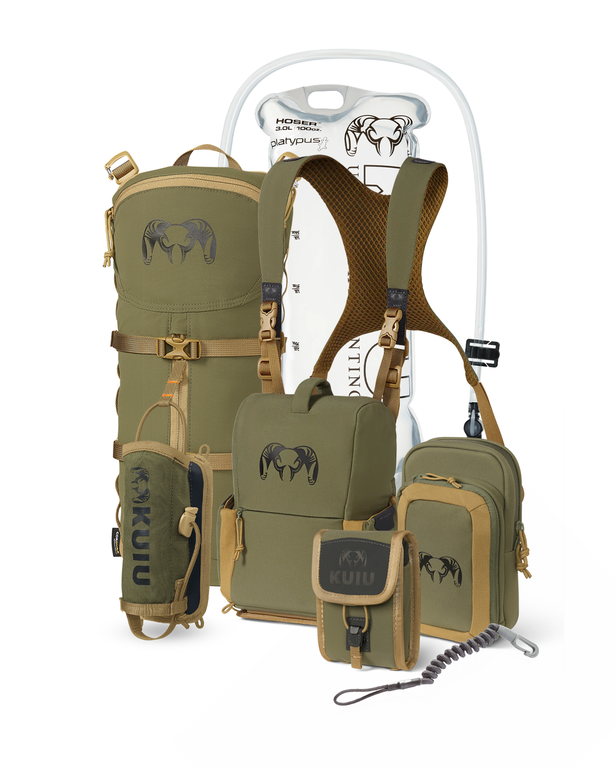 PRO G3 Bino Field Ready Set | Verde