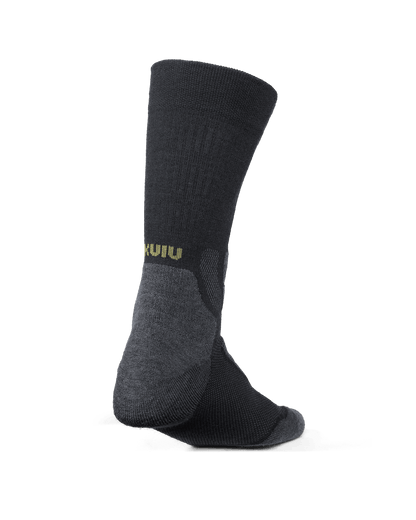 StrongWool Hybrid Crew Sock 2-Pair Pack | Grey Green