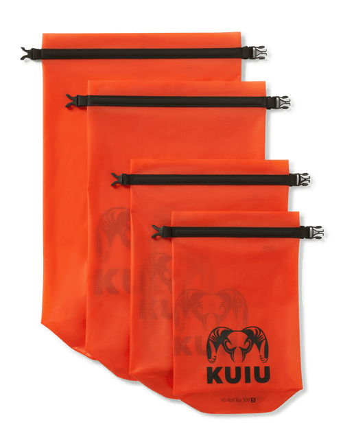 HD Roll Top Dry Bags | Blaze Orange
