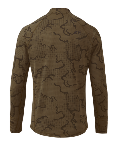Ridgepoint Fleece Henley | Ash Tonal