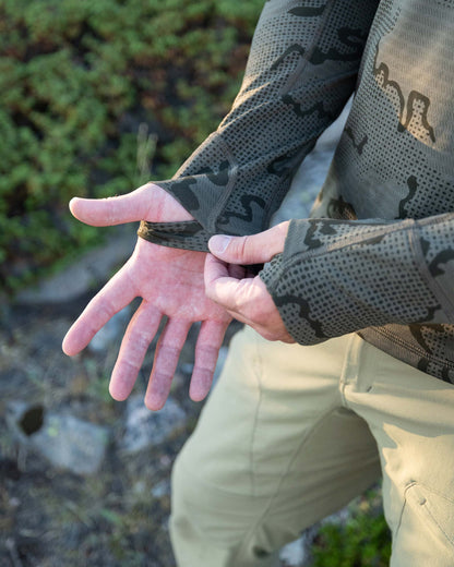 Outlet Ridgepoint Fleece Henley | Olive Tonal