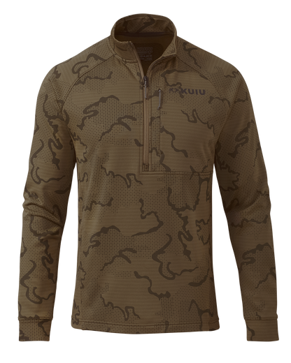 Ridgepoint Fleece Zip-T | Ash Tonal