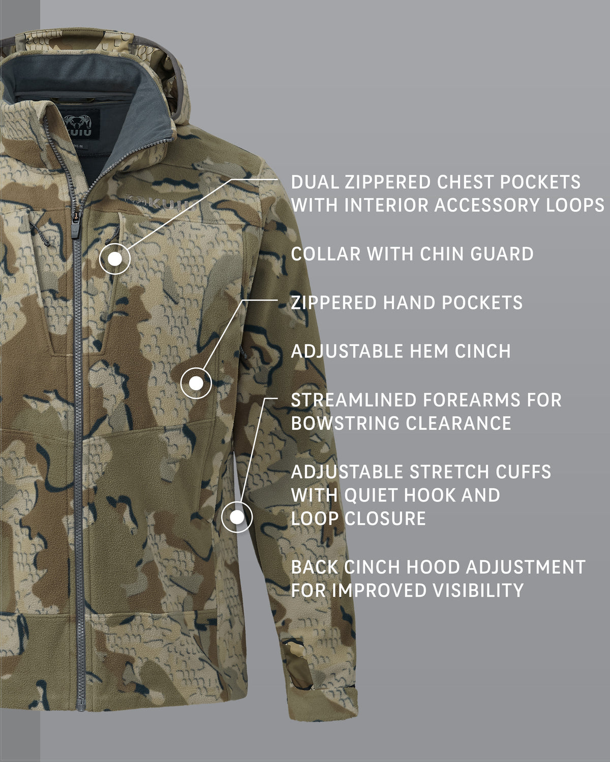 KUIU Proximity LT Hooded Jacket | Verde