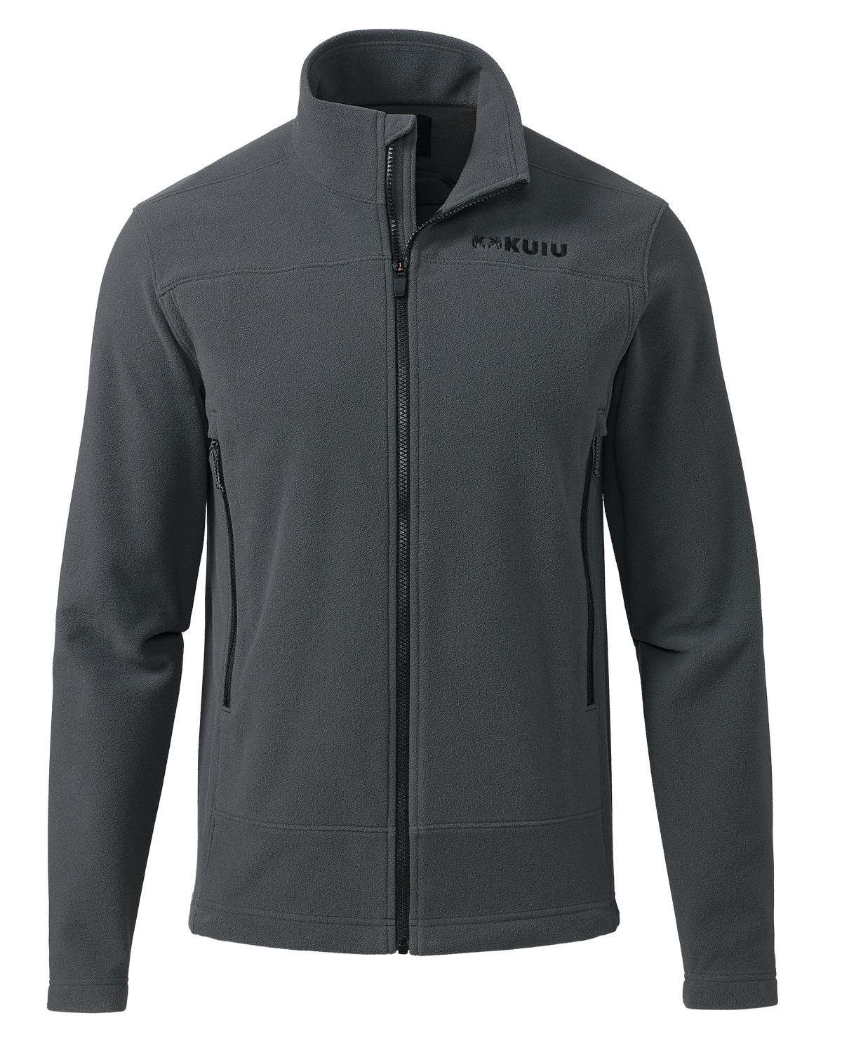 Border Fleece Full Zip | Ash