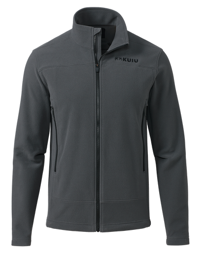 Border Fleece Full Zip | Ash