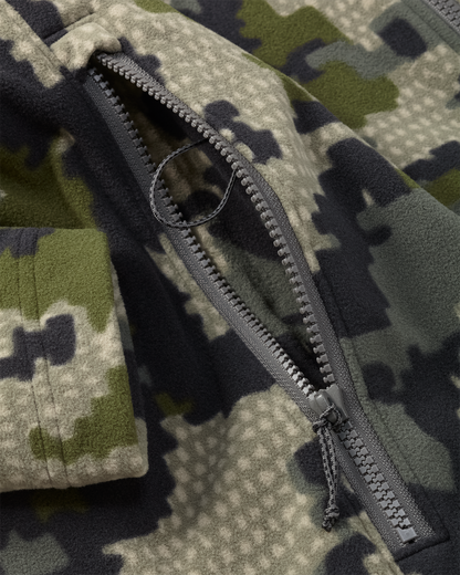 Border Fleece Full Zip | Ash