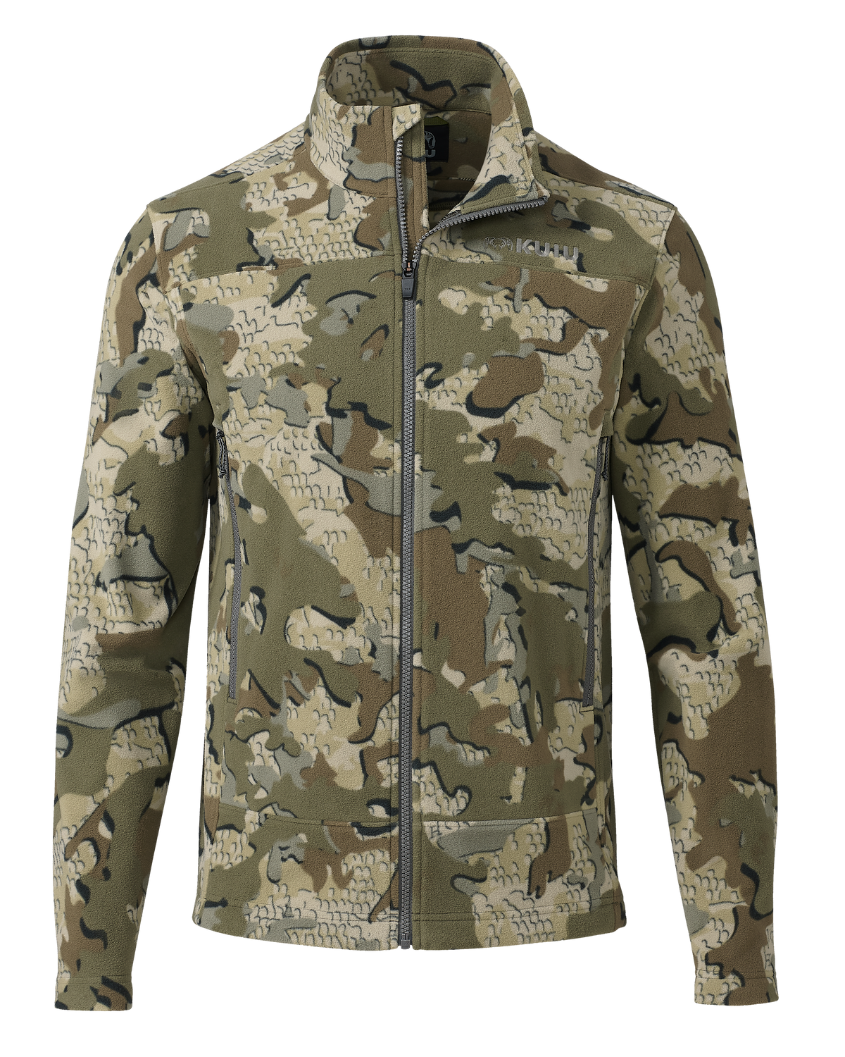 Border Fleece Full Zip | Ash