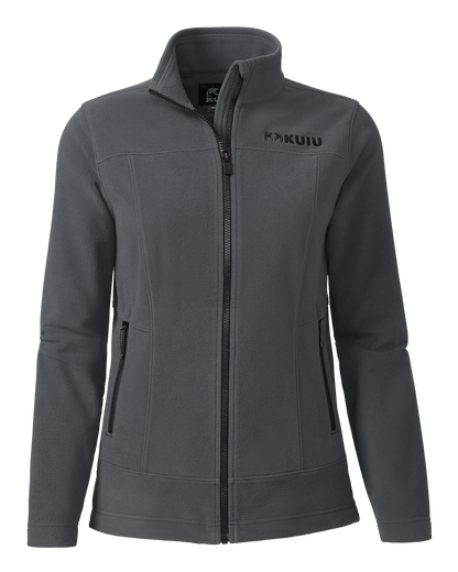 Women's Border Fleece Full Zip | Valo